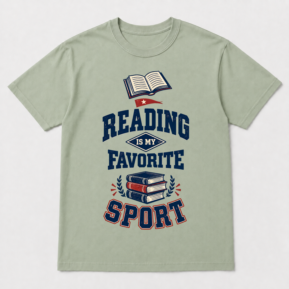 Reading Is My Favorite Sport – Comfort Colors 1717 T-Shirt