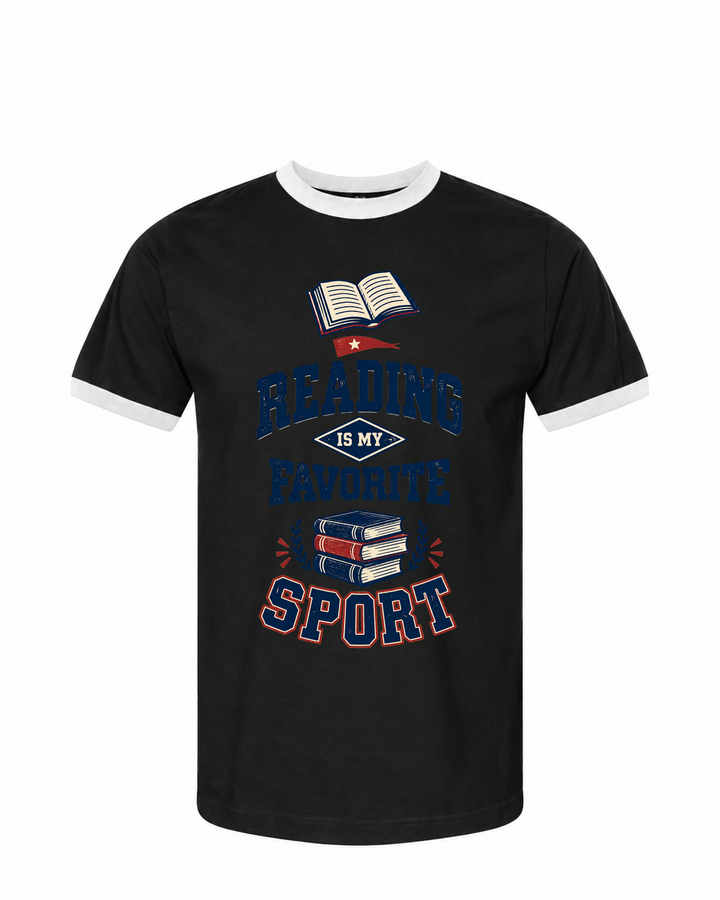 Reading Is My Favorite Sport – T-Shirt